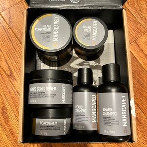 Beard Grooming Kit - Black and Gray